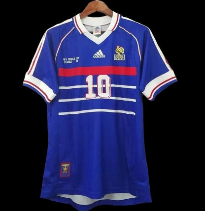 France 1998 Zidane World Cup Home Kit